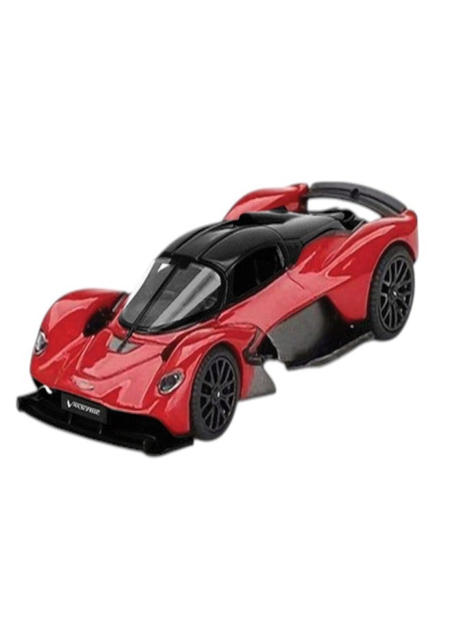 Mayatra's Premium Diecast Metal Supercar Model Toy - 1:36 Scale Pull-Back Vehicle with Light & Sound, Alloy Body, Opening Doors (RED)
